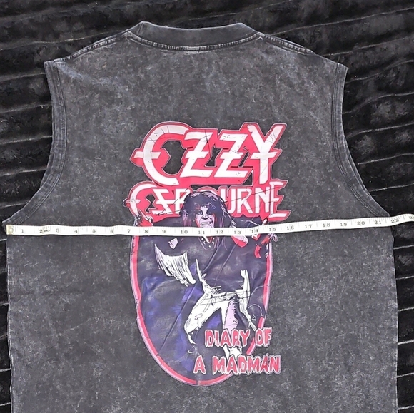 Ozzy Osbourne Diary Of A Mad Man Muscle Tee - Picture 6 of 12